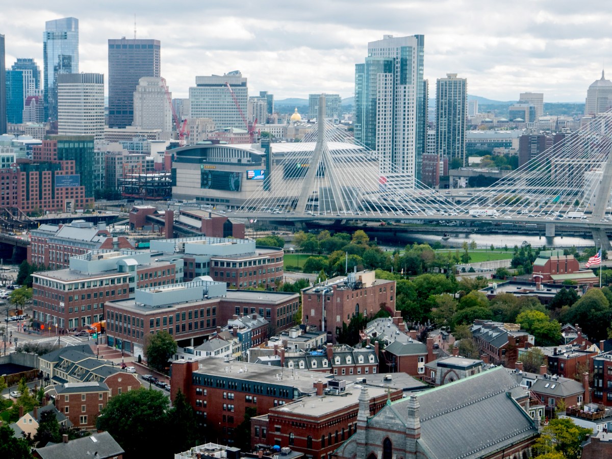 A view of downtown Boston.