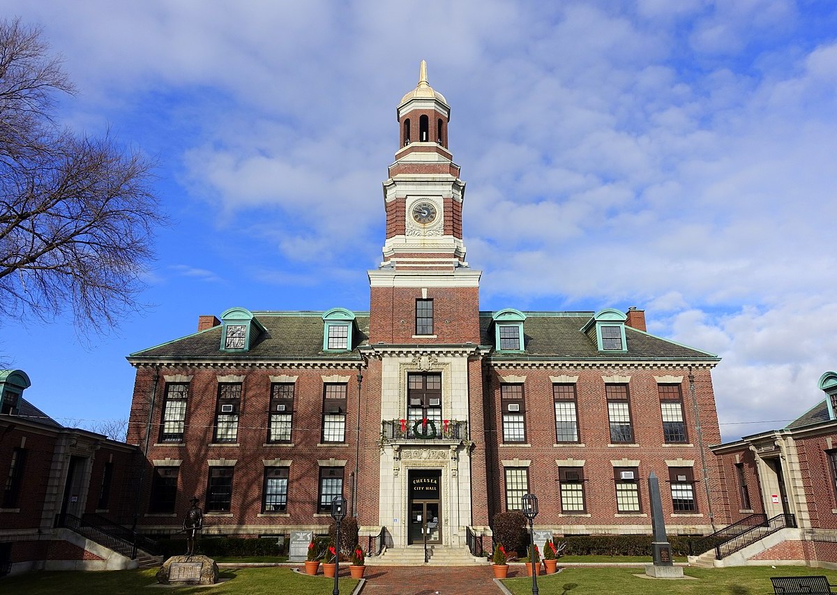 City Hall in Chelsea, Massachusetts