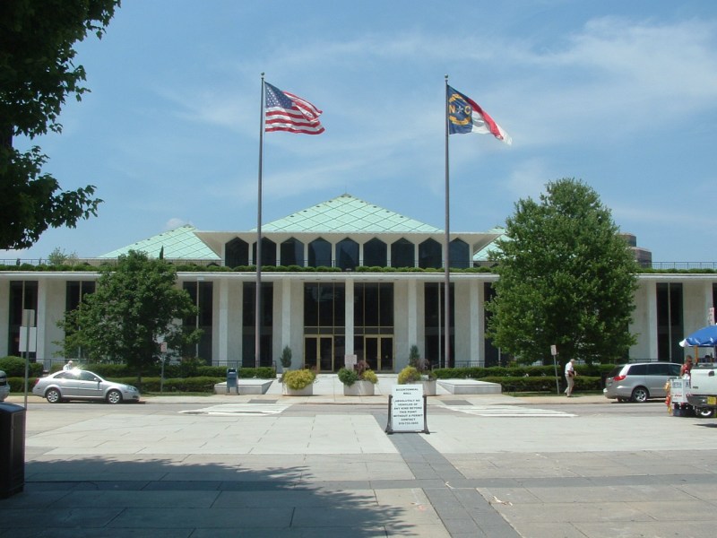 The North Carolina State Legislative Building.