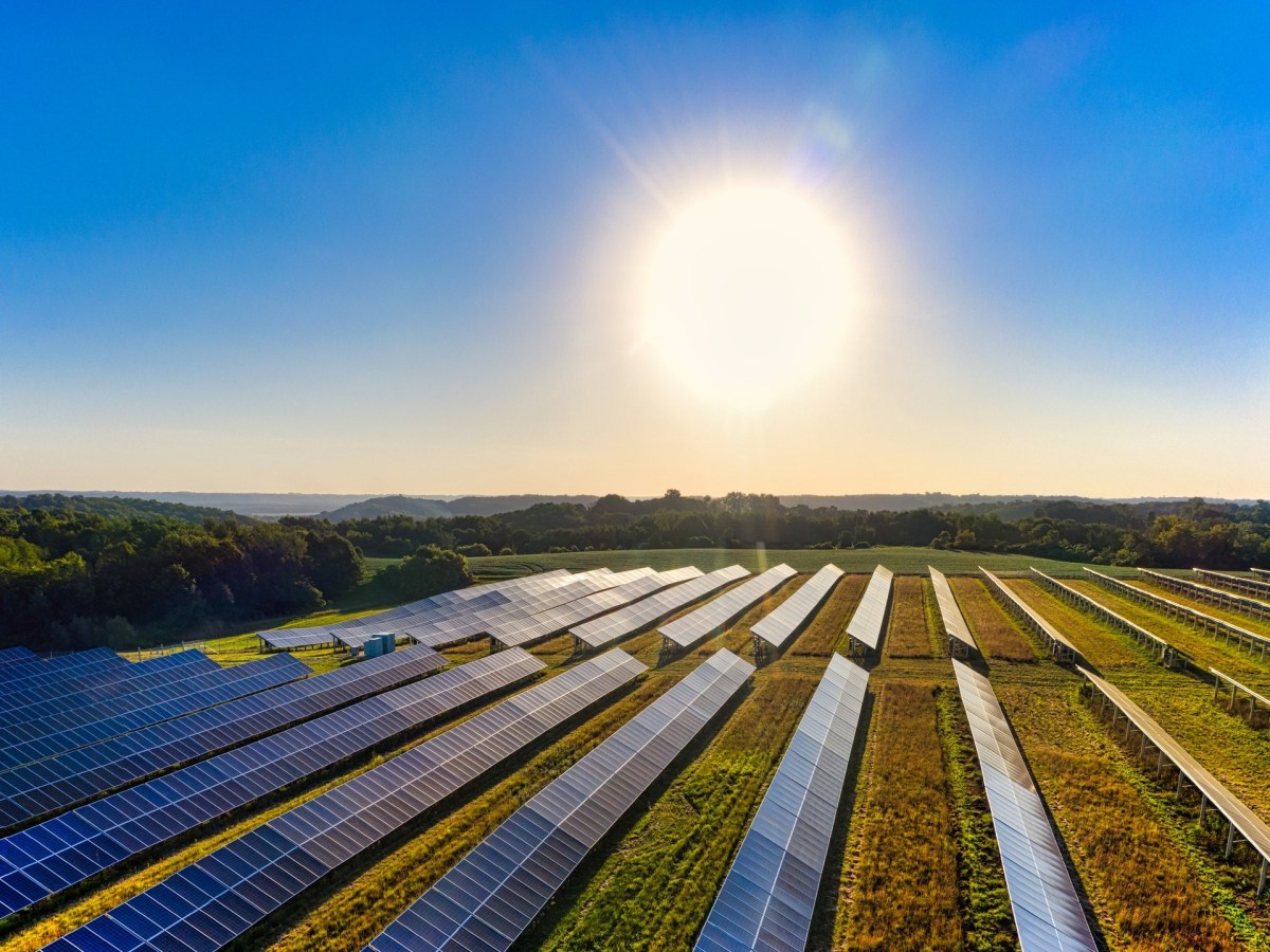 A sunny solar scene.