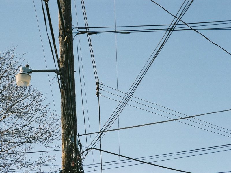 Power lines in Minneapolis.